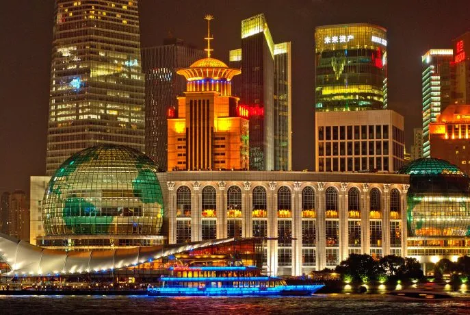 De Bund in Shanghai